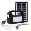 Kit Solar GDPlus GD-8080 portabil cu 3 becuri, Lanterna, USB