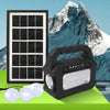 Kit Solar GDPlus GD-8080 portabil cu 3 becuri, Lanterna, USB